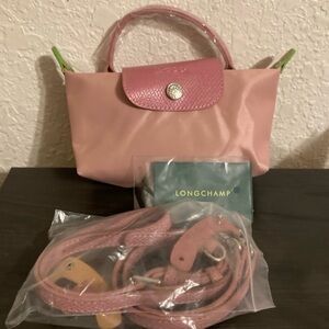Longchamp mini with crossbody strap